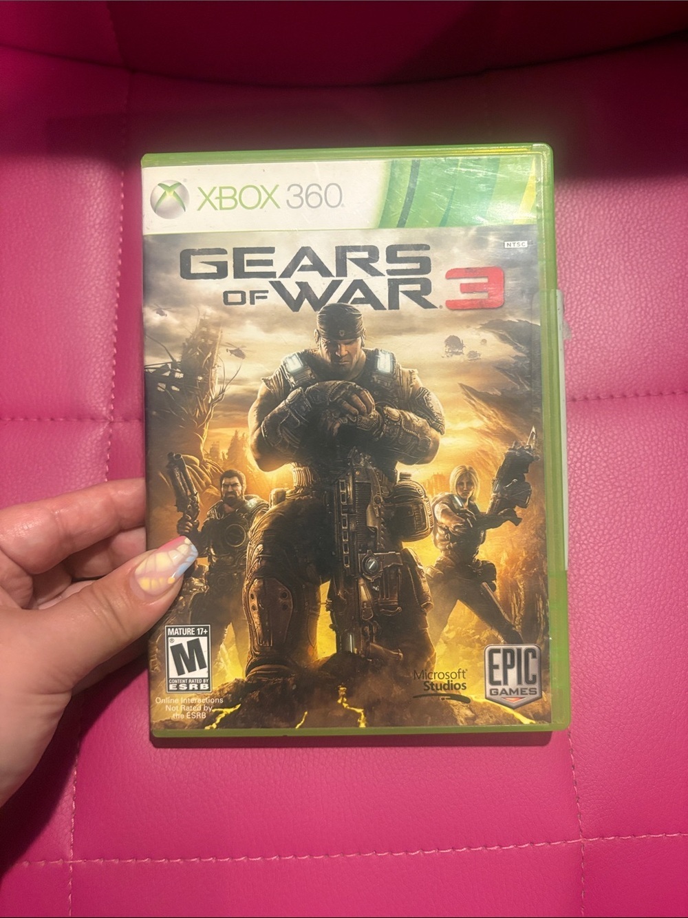 Gears of War 3 (Xbox 360) CIB COMPLETE & TESTED